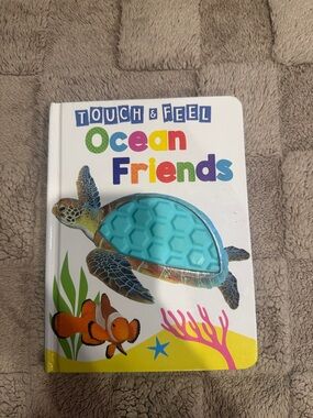 Ocean Friends Board Book - Blue Turtle